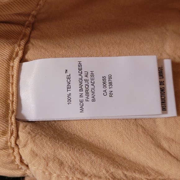 RW&CO High-Waist Wide Paperbag Tencel Pant - 26" length (M) - Picture 5 of 5